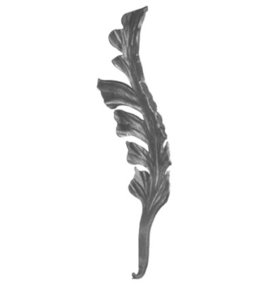 Feuille d'acanthe 420 x 90...