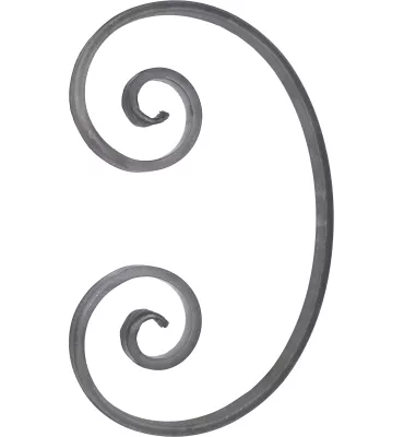 Volute C Lisse 330X210 Section 20x6  Ref: BSC3303