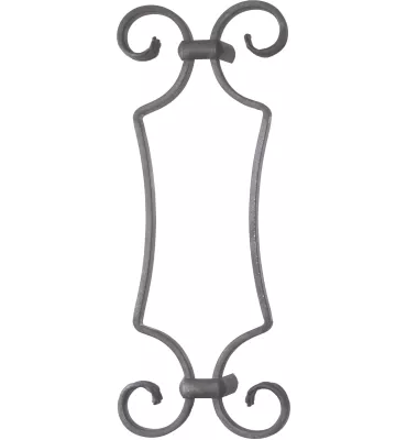 Volute DECORATIVE Lisse 350X140 Section 14X6 Ref:  BSD162