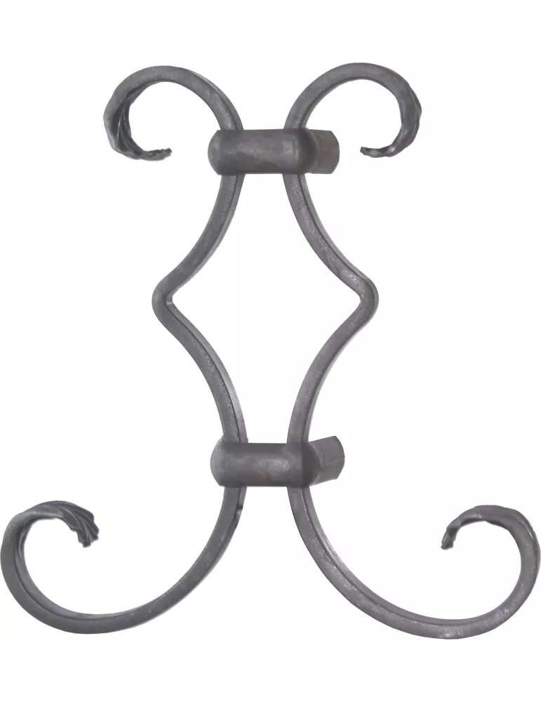 Volute DECORATIVE Lisse 200X195 Section 14X6 Ref:  BSD272