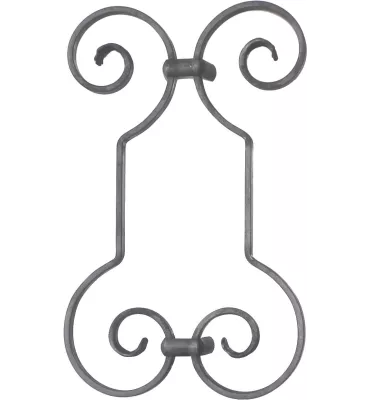 Volute DECORATIVE Lisse 350X212 Section 12X6 Ref:  BSD501