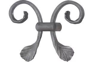 Volute EN Demi C Lisse 125X140 Section 16X8 Ref:  BSD64