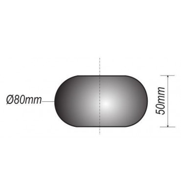 pièce élément ferronnier serrurier Boule LISSE PLEINE MEPLATE NON PERCEE Diamètre 80 ACIER Ref: F52.159