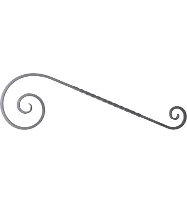 Volute S ASYMETRIQUE Lisse 300X900 CARRE 14X14 Ref:  BSGV112M