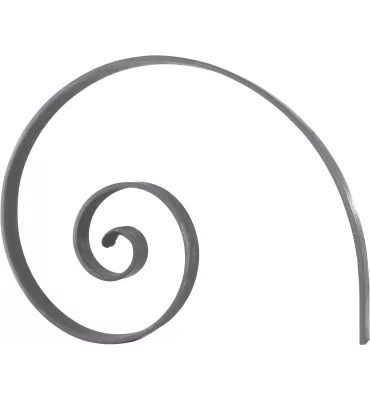 Volute DECORATIVE Lisse 430X570 Section 40X8 Ref: BSGV55