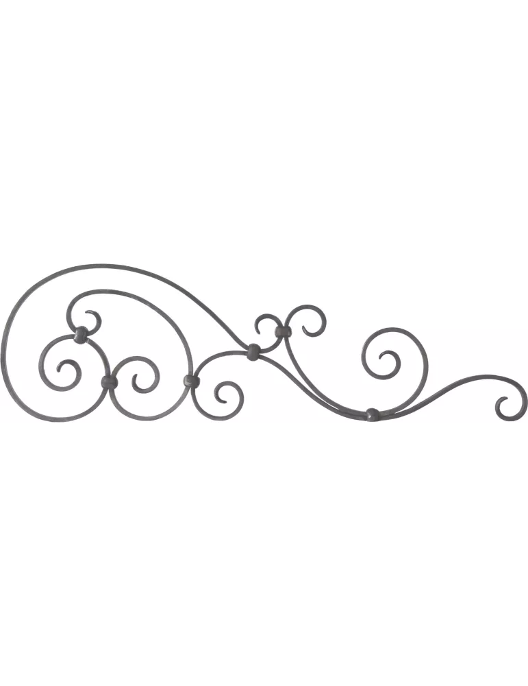 CHAPEAUX DE GENDARME Lisse PLAT 14X6 L. 750 H. 225 Ref: BSK7502