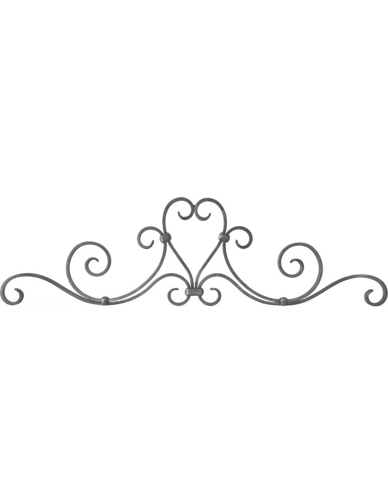 CHAPEAUX DE GENDARME Lisse PLAT 20X6 L. 800 H. 225 Ref: BSK803