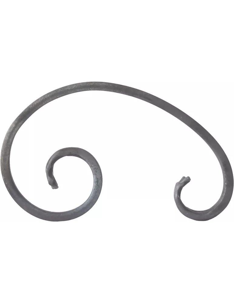 Volute C asymetrique Lisse 95x160 Section 14x6 Ref: BSL1302