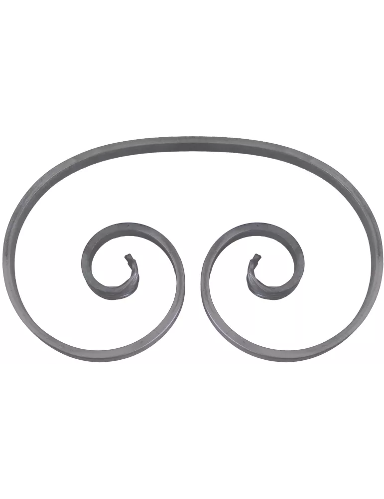 Volute C Lisse 260X165 Section 14X6 Ref: BSR2602
