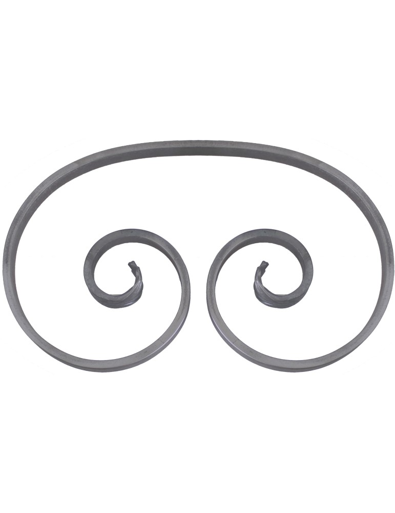 Volute C Lisse 260X165 Section 14X6 Ref: BSR2602