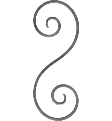 Volute S Lisse 285X110 Section 20X6 Ref: BSS2803