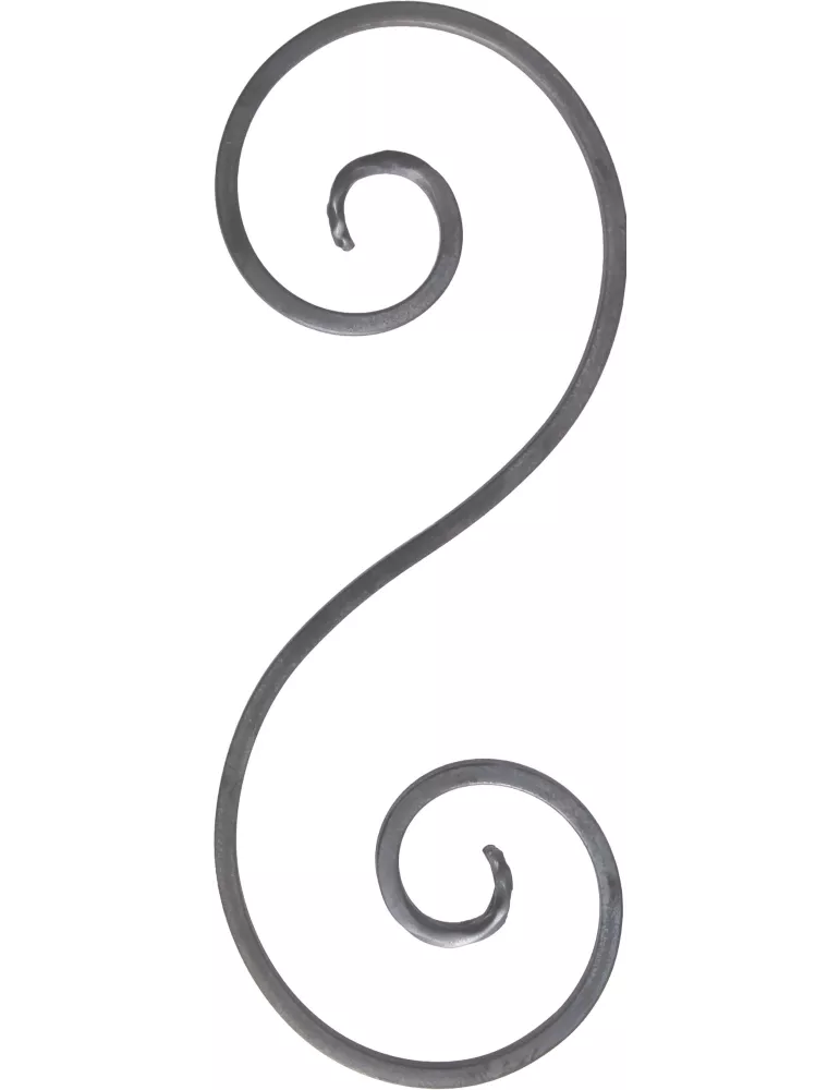 Volute S Lisse 285X110 Section 16X8 Ref: BSS2804