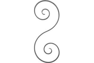 Volute S 600X235 Section 20X6 Ref: BSS6003