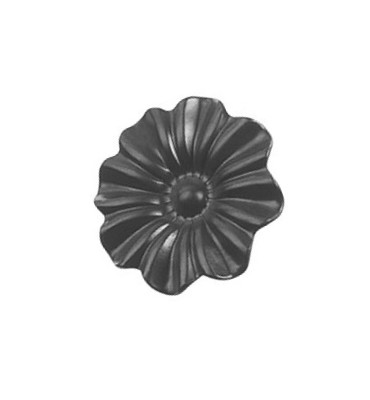 Fleur d'Eglantine 62 x 62 Hauteur 12 ACIER Ref: BE14010401