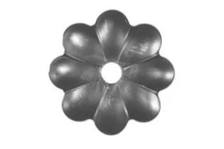 Rosace Hauteur 10, Ø 60mm ACIER Ref: GRC058F2