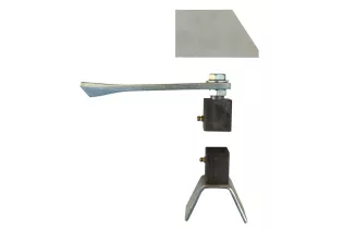 Jeu de pivot à sceller 50x50 pour portail Ref: BBPIVO50