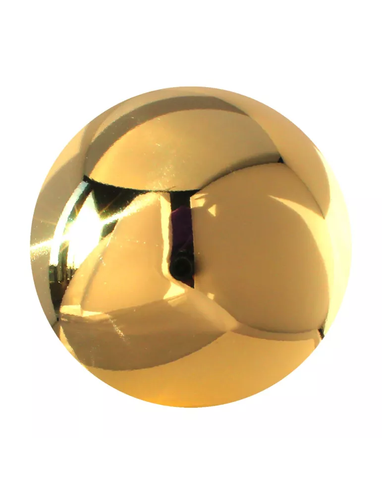 Boule Lisse Creuse Ronde Diamètre 75 borgne M10 LAITON Ref: BSKL75 BSKL75