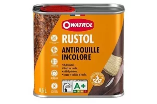 Antirouille Pro Incolor Rustol 500ml Fer Forgé Acier Ref: BBRUSTOL500ML BBRUSTOL500ML