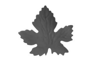 Feuille de Vigne 75 x 70 ACIER Ref: GVI094F2
