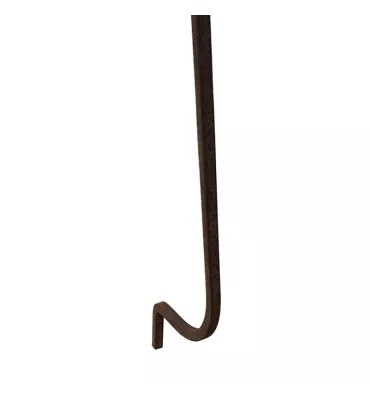 Balustre GALBE ET TORSADE 450x90 Section 12x12 ACIER FER FORGE Ref:...