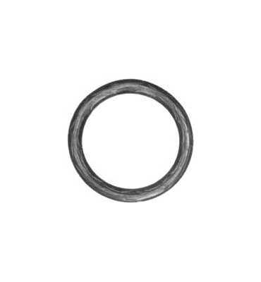 pièce élément ferronnier serrurier Cercle LISSE ROND Section 14 Diamètre 100 ACIER Ref: A100LR14