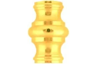 Garniture RONDE Diamètre 30 Hauteur 44 Passage 16 LAITON Ref: F64.208 F64.208