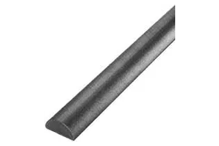 pièce élément ferronnier serrurier Barre LISSE DEMI ROND Longueur 3000 Ref: DR30X15-3000