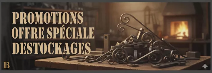 Toutes les promotions, destockages, prix cassés sur nos articles fer forgé